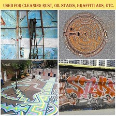 High Capacity Pressure Washer Wet Sand Blasting Kit with Safety Glasses
