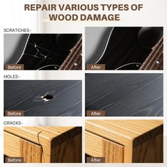 Vinyl Hardwood Floor Repair Kit – 12 Colors Laminate Wax B-6