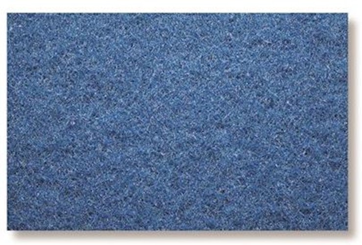 Square Scrub Blue Driver Floor Pad 28in 20 Pads SS P1428BLU
