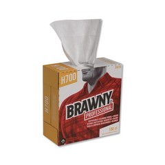 Georgia-Pacific 25070 Medium Weight HEF Shop Towels (100/Box) New