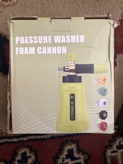 M MINGLE Foam Cannon for Pressure Washer, Car Cannon, Yellow NOB