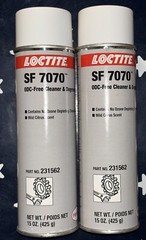 Loctite SF 7070 Cleaner & Degreaser 231562 15oz TWO CANS 30oz Total