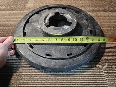 Floor Pad Driver with Plate & Riser 15-inch Diameter, Black Fits Tennant/ Nobles