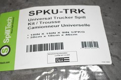 SpillTech SPKU-TRK Universal Trucker Spill Kit Absorbent Pads Socks Made USA