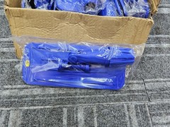 (QTY 9) 280137 Swivel Pad Holders 4″ x 9″ w/ Locking Collar Blue