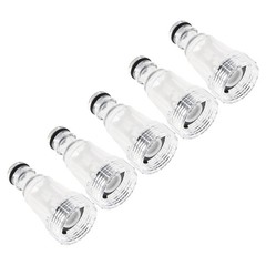 Water Inlet Filter Transparent plastic Replacement tool 5pcs Accessories