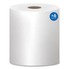 Scott 01005 8 in. x 1000 ft. Essential Hard Roll Towels – WT (6 Rolls/CT) New
