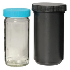 Sample Container, Glass, 4 Oz, Pk20, 3Wdv1