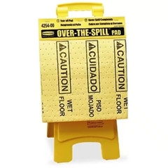 16.5 In. X 14 In. Polypropylene Bilingual Over-The-Spill Pad Tablet