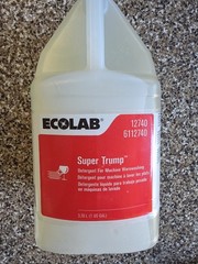 Ecolab Super Trump Heavy-Duty Machine washing Detergent 1 Gallon New 6112740