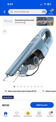 Shark UltraCyclone Pro Cordless Handheld Vacuum, Washable Filter, Crevice Tool