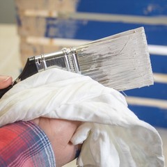 New White T-Shirt Cleaning Rags Pallet – 120 x 5 LB Boxes – 600 LB