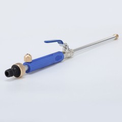 High pressure washer water nozzle rod mounting fittings