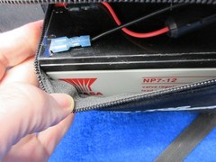 MotorScrubber PowerPack 12V rechargeable backpack and charger – used