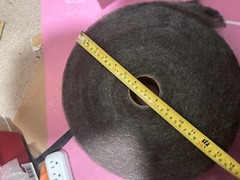 1 ROLL STEEL WOOL Fine Roll Cleaning Remove Rust Buffing 4Lbs each roll (Y2)