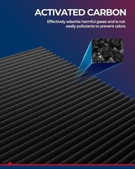 KAX HEPA Cabin Air Filter with Activated Carbon, CF11671 Replacement for RAM …