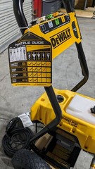 DEWALT Pressure Washer 1.1 GPM Electric 5 Quick-Connect Nozzles DWPW2400