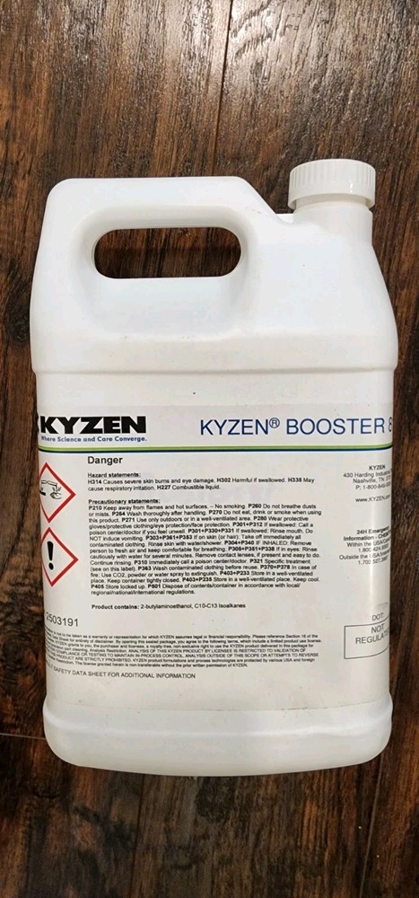 Kyzen Booster 81 Industrial Metal Cleaning Additive 6 Pound 13 Ounce Bottle