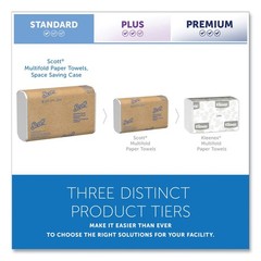 Scott 37490 8″ x 9.4″ 1-Ply Multi-Fold Towels – White (16/CT) New
