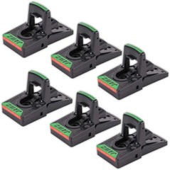 JT Eaton 409 Jawz Indoor Plastic Mouse Trap for Solid or Liquid Bait, Instant Ki