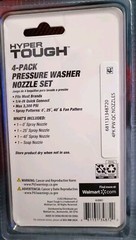 Hyper Tough ~ 4-Pack Pressure Washer Set ~ Brand New Sealed Package