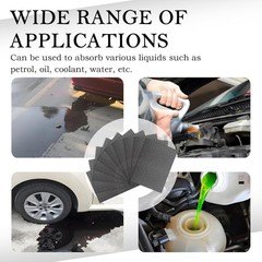 Reusable Oil Absorbent Pads – 12.99×10.15 Inches, Ideal for Coolants and Oils