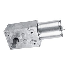 Kodrily DC Motor 12V, 100RPM Reversible Worm Geared Metal Gear Motor,…