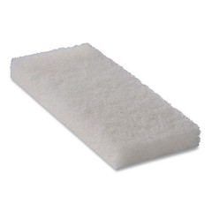 Americo Octopus Light Duty Cleaning Pad, 5″ x 9″, White, 40/Carton
