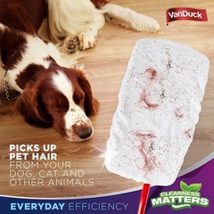 VanDuck 100% Cotton Terry Mop Pads 15×8 Inches, 3 Count (Pack of 1), White