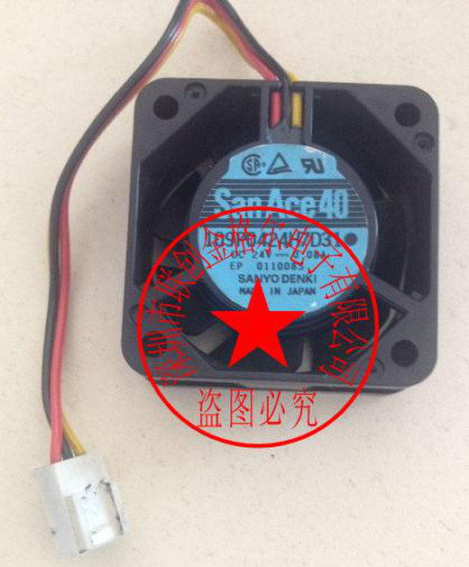 1pc new fan freeship 109P0424H7D31 DC24V 0.08A SANYO