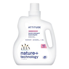 ATTITUDE Liquid Laundry Detergent, EWG Verified, HE 67.6 Fl Oz (Pack of 1)