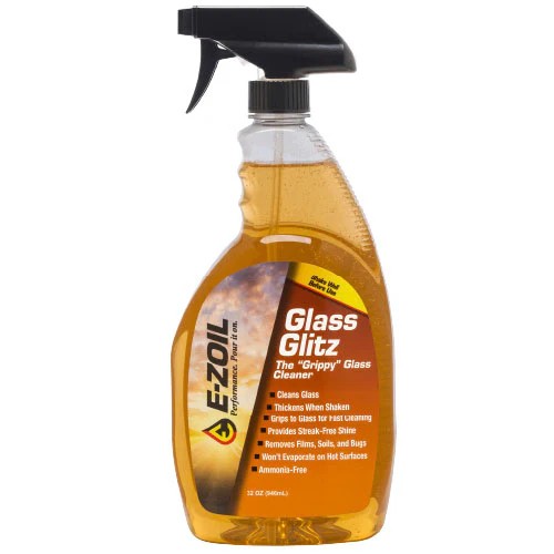 E-ZOIL V20-32 Glass Glitz – The “Grippy” Glass Cleaner – 32 Oz – 1EA