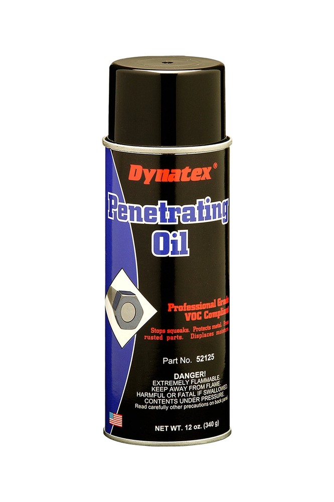 52125 Multi Purpose Penetrating Oil, 16oz Aerosol Can, Clear (Pack of 12)