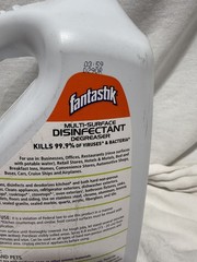 SC Johnson Professional Fantastik Multi-Surface Disinfectant Degreaser 1 Gal New