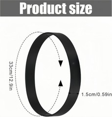2* E0205 Vacuum Belt for Eureka PowerSpeed Vacuum NEU180 NEU186 NEU188A