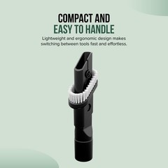 Selgo Replacement Combination Dusting Brush & Crevice Tool for Various Black