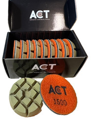 3″ 1500 Grit Resin Diamond Polishing Pads – Concrete (1 ea.)