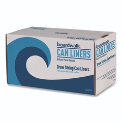 Boardwalk 519E 38″ x 58″ 60 gal Reprocessed Resin Can Liners – Black (50/CT) New