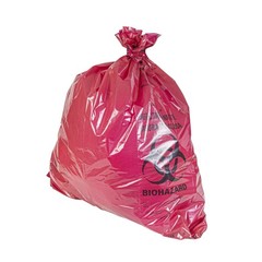 Restaurantware Biohazard Waste Bags 50 Count 40 X 46 Inches Plastic