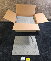 (QTY 50) Spilfyter GFF-75MC 16″x 18″ Universal Double-Weight Absorbent Pads