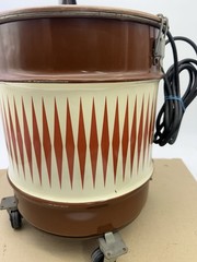 Vintage Original Shop-Vac Wet Dry Model 5 Gal USA Brown Metal Can Model 222 MCM