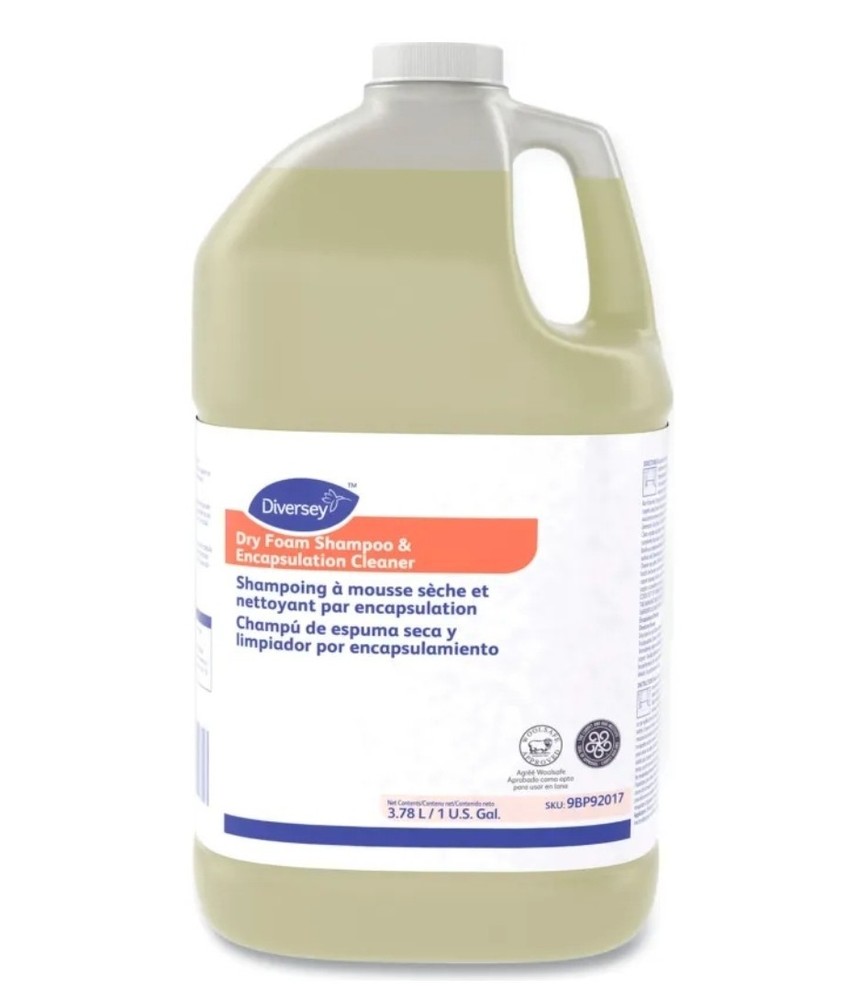 Diversey Dry Foam Shampoo & Encapsulation Cleaner Carpet Cleaner 3.78L