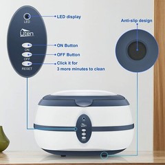 600ml Digital Ultrasonic Cleaner, Stainless Steel for Jewelry,Eyeglasses,Watches