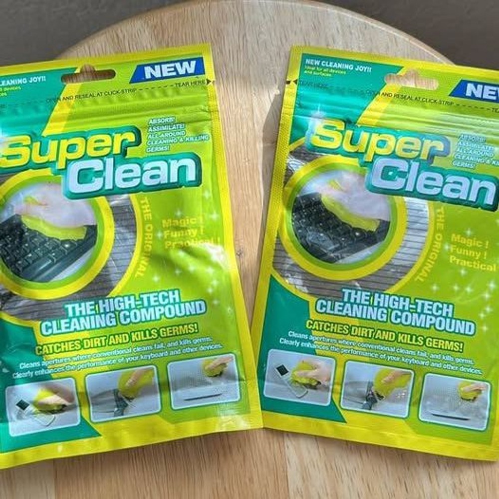 Super Clean High-Tech Cleaning Compound (2 Included) NIB