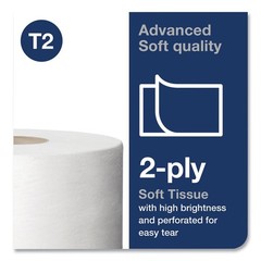Tork 11020602 12/Carton 3.48″x751′ Sptic Safe, 2-Ply Jumbo Bath Tissue White New