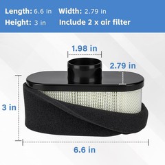 LOCOPOW FR691V Air Filter Part 11013-0752 For Kawasaki Upgrade…