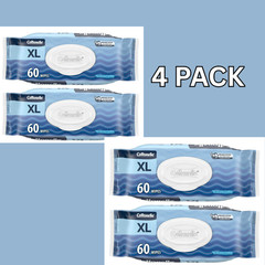 4X Cottonelle Flushable Wipes Ultra Fresh XL Wet Wipes 60 Wipes Each