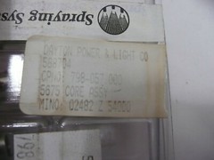 NEW SPRAYING SYSTEMS CO. 56753-SSPV CORE ASSEMBLY, NOZZLE, 5675, 798-057.000