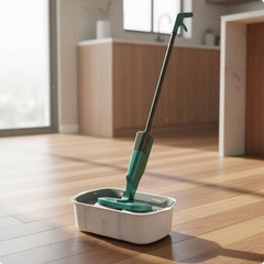 Rotating Mop Easy to Use Floor Cleaner Lightweight