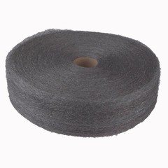 GMT 105046 5 lb. No. 3 Coarse Steel Wool Reel – Steel Gray (6/Carton) New